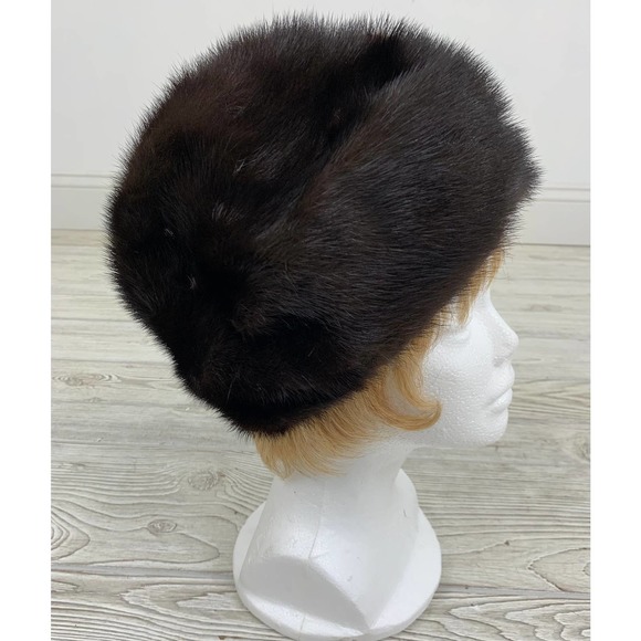 Vintage 1950s Era Mink Hat (HG) - Picture 3 of 7
